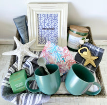 Load image into Gallery viewer, Coastal Hamptons Home Housewarming Any Occasion Gift Basket Hamper Large