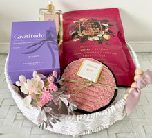 Load image into Gallery viewer, Gratitude Thank you Luxe Pamper Hamper Female Gift Basket Hamper Large