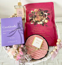 Load image into Gallery viewer, Gratitude Thank you Luxe Pamper Hamper Female Gift Basket Hamper Large