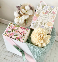 Load image into Gallery viewer, Pretty Thank you Christmas Affordable Gift Box Pamper Hamper Medium