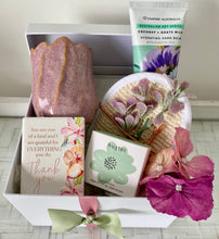 Load image into Gallery viewer, Thank you For Everything Pamper Hamper Gift Box Small