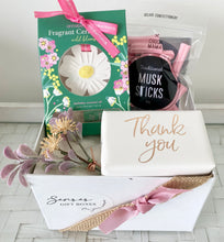 Load image into Gallery viewer, Thank you Affordable Gift Box Pamper Small