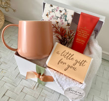 Load image into Gallery viewer, For You Mug, Coaster Set Pamper Hamper Gift Box Thank you, Birthday Medium