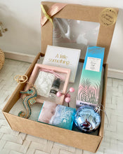 Load image into Gallery viewer, A little Something Pretty Coastal For Christmas Affordable Gift Box Pamper Hamper Large