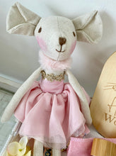 Load image into Gallery viewer, Ballerina Mouse + Jumper Set Baby Girl Shower Gift Basket Hamper