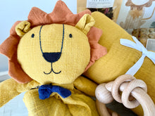 Load image into Gallery viewer, Baby Boy & Mother Baby Shower Hamper Lion Gift Basket