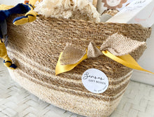 Load image into Gallery viewer, Baby Boy & Mother Baby Shower Hamper Lion Gift Basket