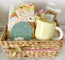 Load image into Gallery viewer, Beautiful Inspirational Thinking Of You, Birthday, Farewell, Thank You Gift Basket Hamper Medium