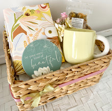 Load image into Gallery viewer, Beautiful Inspirational Thinking Of You, Birthday, Farewell, Thank You Gift Basket Hamper Medium