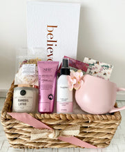 Load image into Gallery viewer, Inspirational Believe Journal Self Care Hamper Box Thinking Of You, Birthday, Thank You Large