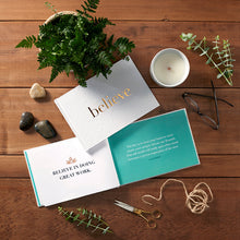 Load image into Gallery viewer, Inspirational Believe Journal Self Care Hamper Box Thinking Of You, Birthday, Thank You Large