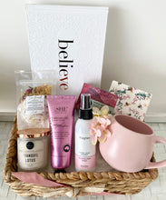 Load image into Gallery viewer, Inspirational Believe Journal Self Care Hamper Box Thinking Of You, Birthday, Thank You Large