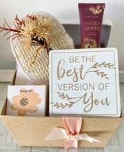 Load image into Gallery viewer, Inspirational Be The Best Version Of You Gift Box Thinking Of You, Birthday, Get Well Small