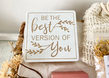 Load image into Gallery viewer, Inspirational Best Version Of You Self Care Hamper Basket Thinking Of You, Birthday Medium