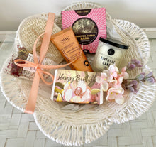 Load image into Gallery viewer, Pretty Happy Birthday Pamper Hamper Gift Hamper Basket Large