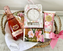 Load image into Gallery viewer, Celebration Thank You Pamper Hamper Basket Gift Medium