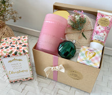 Load image into Gallery viewer, Have a Holly Jolly Christmas Gift Box Pamper Hamper Large