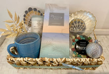 Load image into Gallery viewer, Christmas Coastal Morning Mist Hamptons Gift Basket Hamper Large