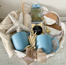 Load image into Gallery viewer, Coastal Shells Hamptons Any Occasion Gift Basket Hamper Large