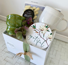 Load image into Gallery viewer, Inspirational Grateful Self Care Hamper Box Thinking Of You, Birthday Medium