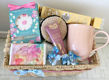 Load image into Gallery viewer, Happiest Of Birthday Wishes To You Pretty Pamper Hamper Basket Large