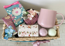 Load image into Gallery viewer, Happy Birthday Pretty Pamper Hamper Basket Large