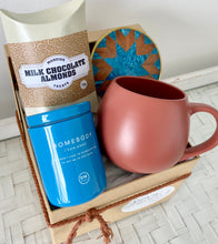 Load image into Gallery viewer, Homebody Mug, Coaster, Candle & Chocolates Unisex Gift Box Hamper Medium
