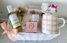 Load image into Gallery viewer, Life Is Beautiful Mug Pamper Hamper Gift Set Basket Large