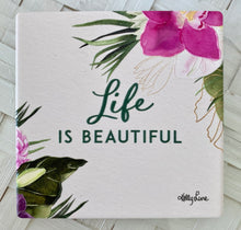 Load image into Gallery viewer, Life Is Beautiful Mug Pamper Hamper Gift Set Basket Large