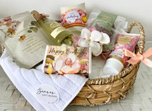 Load image into Gallery viewer, Luxe Happy Birthday Pretty Pamper Hamper Basket Large
