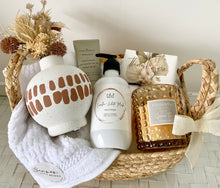 Load image into Gallery viewer, Thank you Natural Pamper Hamper Set Basket Large