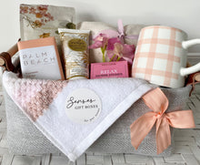 Load image into Gallery viewer, Relax Pamper Hamper Basket Gift Get Well, Birthday, Thank you, Thinking Of You Large