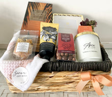 Load image into Gallery viewer, Romantic Escape Female Gift Basket Hamper Birthday, Housewarming, Sympathy, Thank you Large