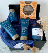 Load image into Gallery viewer, Spruce Up Male Dad Fathers Day Gift Box Set Birthday, Thank You Hamper Large