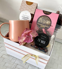 Load image into Gallery viewer, Sweet Treats & Mug For Her Yummy Gift Box Hamper Large