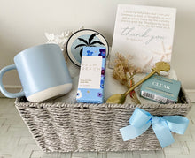 Load image into Gallery viewer, Thank You Coastal Mug Gift Basket Hamper Set Large