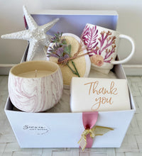 Load image into Gallery viewer, Thank You Coastal Mug Gift Box Hamper Set Large