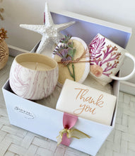 Load image into Gallery viewer, Thank You Coastal Mug Gift Box Hamper Set Large