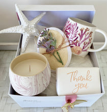 Load image into Gallery viewer, Thank You Coastal Mug Gift Box Hamper Set Large