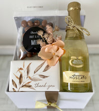 Load image into Gallery viewer, Thank you Affordable Female Soap, Wine Chocolates Gift Box Hamper Small