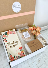 Load image into Gallery viewer, Thinking Of You Pamper Hamper Gift Box Medium Signature Range