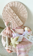 Load image into Gallery viewer, Ultimate Baby Girl Shower + Adorable Storage Gift Basket Hamper Large