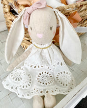 Load image into Gallery viewer, Baby Girl Bunny Gift Basket Baby Shower Hamper Set