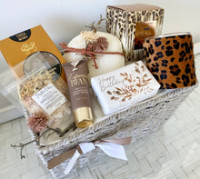 Load image into Gallery viewer, Wild Happy Birthday Pamper Hamper Basket Large