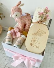 Load image into Gallery viewer, Baby Deer Baby Girl Affordable Gift Box Hamper Medium
