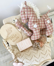 Load image into Gallery viewer, Cutest Baby Girl Gift Basket Pony Baby Shower Hamper Set

