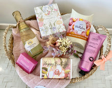 Load image into Gallery viewer, Luxe Happy Birthday Pretty Pamper Hamper Basket Large
