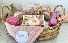 Load image into Gallery viewer, Luxe Happy Birthday Pretty Pamper Hamper Basket Large

