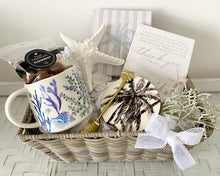 Load image into Gallery viewer, Thank You Coastal Mug Gift Basket Hamper Set Large
