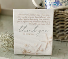Load image into Gallery viewer, Thank You Coastal Mug Gift Basket Hamper Set Large
